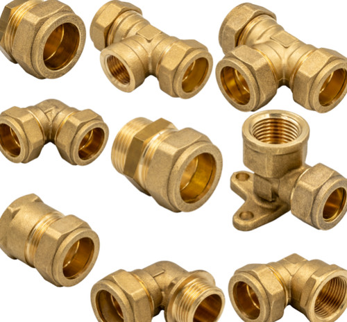 Raccordi ottone stringere - raccordi, a