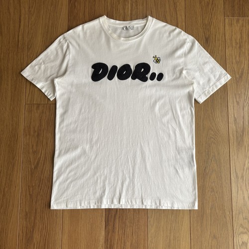 Shirt dior kaws logo ape - x,