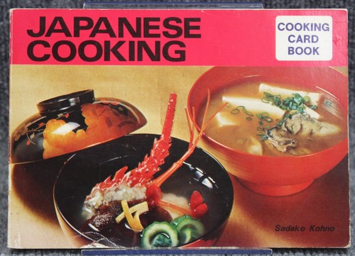 Japanese cooking card - japanese,