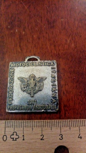 Medaglia fim anno 1971 - medaglia,