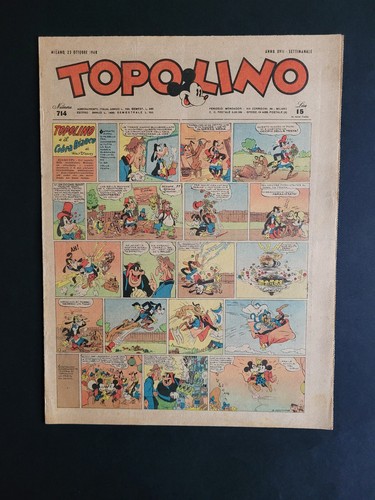 Topolino giornale 714 anno - topolino,