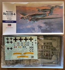 HASEGAWA 00551 - HEINKEL He111H-6 • LUFTWAFFE BOMBER - 1/72 PLASTIC KIT