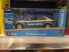 Bburago Alfa Romeo Giulia Polizia 1/24