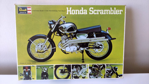 Kit moto epoca revell honda - kit, d'epoca