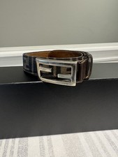 Cintura in tela FENDI Zucca
