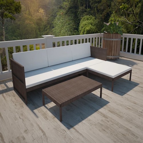 Divani set giardino 9pz in - giardino,