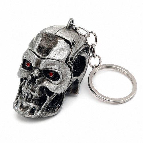 Portachiavi teschio terminator - portachiavi,