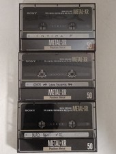Lotto 3x SONY METAL-XR 50 1990