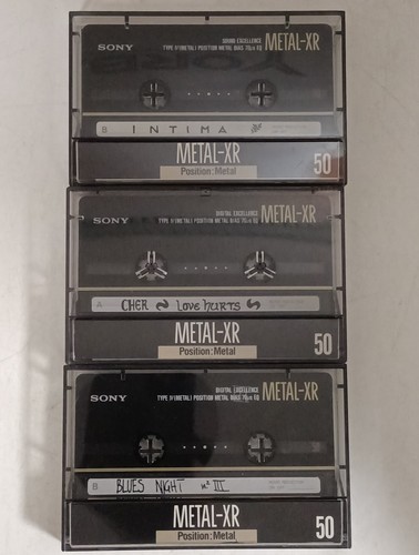 Lotto sony metal 50 1990 - lotto, 3x