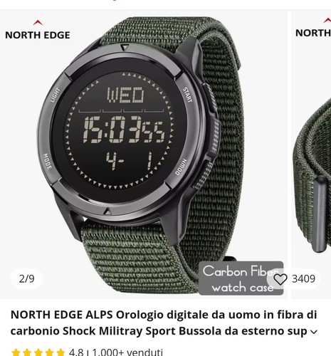 North edge alps orologio - alps,
