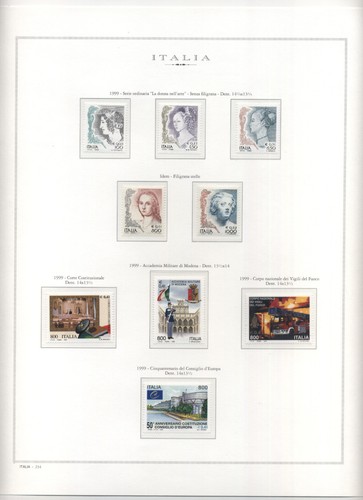 1999 italia repubblica annata - 1999,