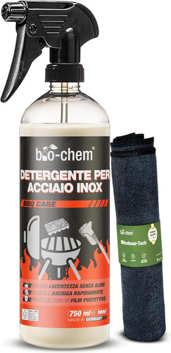 Detergente per acciaio inox - per,