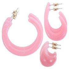  3 Pairs Orecchini Donna