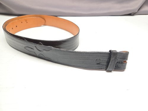 Cintura lucchese uomo nera - lucchese,