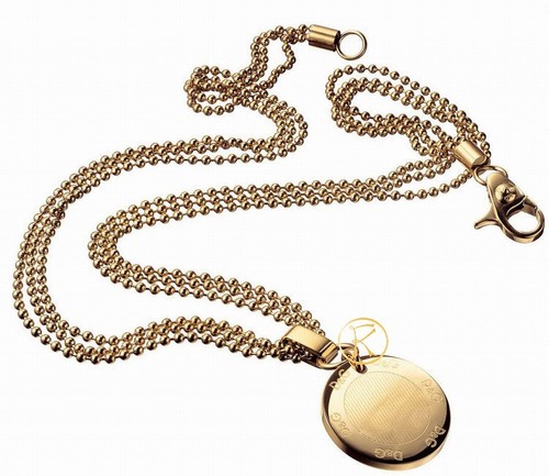Collana donna in acciaio - d&g,