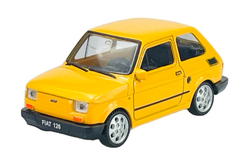 Welly fiat 126p giallo - 126p,
