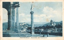 dh53 cartolina pontremoli panorama del seminario provincia di massa