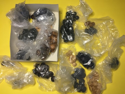 Stock bottoni foderati - foderati, in