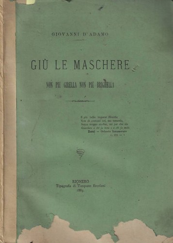 Giù maschere non più - non,