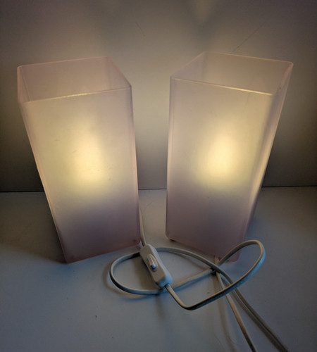Coppia lampade comodino - lampade,