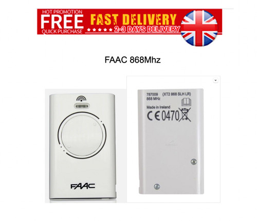 Faac xt2 868 slh gate - 868, lr