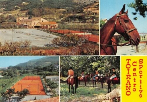 Cartolina toirano centro - cartolina,