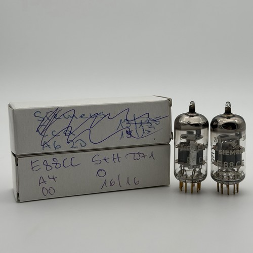 Coppia matched siemens - matched, e88cc