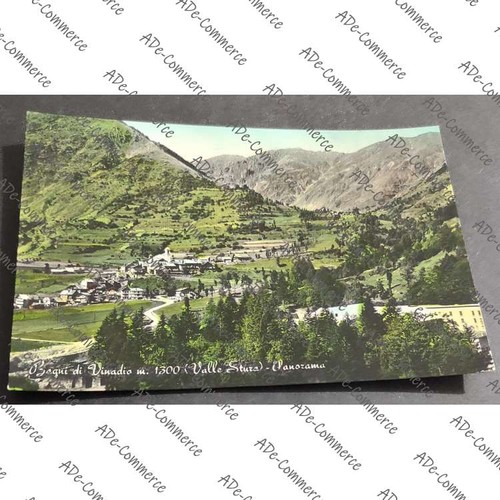 Cartolina bagni vinadio - cartolina, di