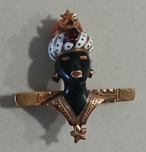 Spilla moro fiumano oro 750 - fiumano,