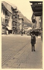 A6877) CORTINA D'AMPEZZO IL CAPPELLO NUOVO BAMBINO COSTUME TIROLESE 1939 VIGILE 