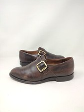 scarpe  shoes  Sidney 40,5  6,5  7, 5 Brown  Derby Buckle  Church's Fibbia