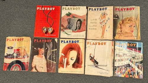 Playboy 1950s issue lot - 9,