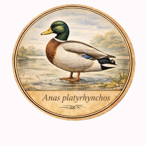 Autocollant sticker oiseau