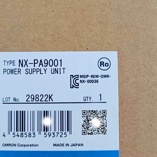 Modulo omron pa9001 plc - modulo, nx-pa9001