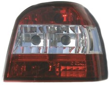 Set fari posteriori TUNING GOLF III 1991-1997 3/5 porte rosso cromato