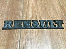 RENAULT CLIO 1.8 16 V S LOGO SIGLA EMBLEMA FREGIO STEMMA SCRITTA TARGHETTA BADGE