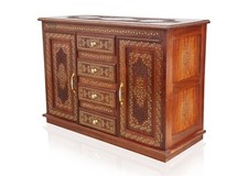 CREDENZA GRANDE LEGNO SHEESHAM