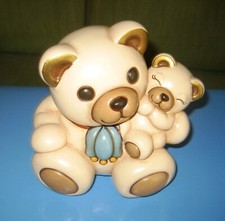 THUN  STUPENDO TEDDY CON CUCCIOLO  CLEB 2021 DA COLLEZIONE