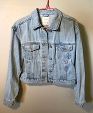 Giubbotto jeans Bershka light blue denim jacket