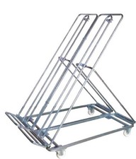 Carrello espositore per