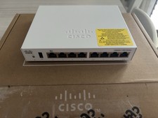 Cisco Catalyst 1200-8T-D Smart Switch, 8 porte GE, alimentatore esterno, desktop