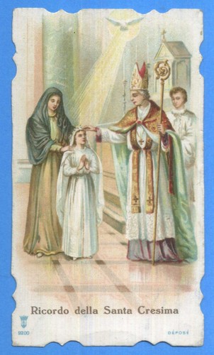 Santino holy card s lega - holy,