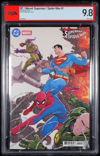 Marvel superman spider man - dc/marvel:, superman/spider-man