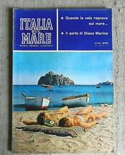 Italia sul mare rivista nautica illustrata n.9 settembre 1962