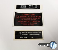 Set adesivi riscaldatore MG