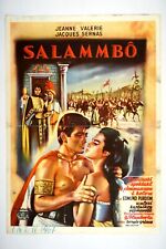 SALAMBÒ / GLI AMORI DI SALAMBO Locandina film originale exYU 1960 SERGIO GRIECO