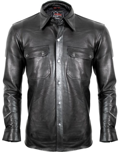 Camicia uomo morbida nappa - uomo, in