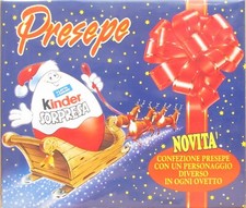 KINDER / PRESEPE SERIE: NATALE 1997 ITALIA - 9 PERSONAGGI