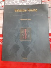 CATALOGO Salvatore Provino. Sedimenti della materia. 2003. .