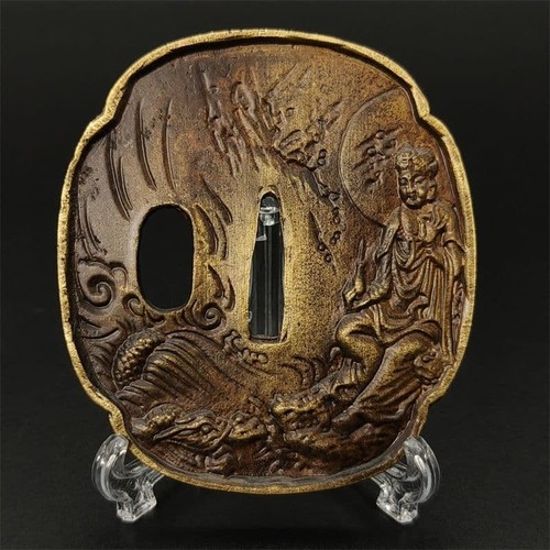 Spada giapponese tsuba guardia - giapponese,
